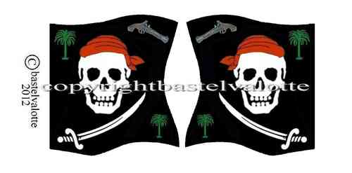Piratenflaggen Set 004