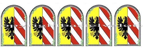 5 Kirchbogen Burgfenster Motiv 406