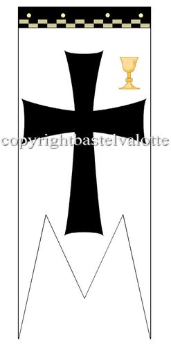 Linen Knight Flag 613
