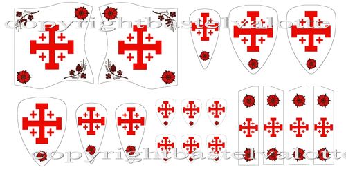 Crusader Sticker Set 28