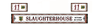 Western house stickers - Slaughterhouse -