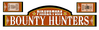 Westernhaus Aufkleber - Bounty Hunter -