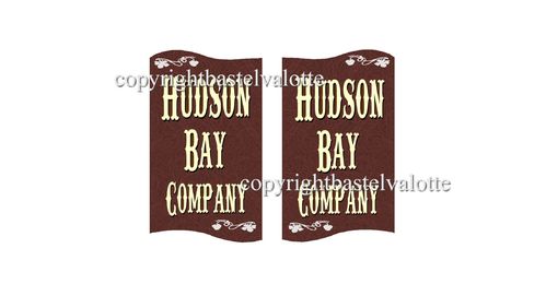 Flaggen Motiv  Hudson Bay Company