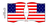 Amerikanischer Unabhängigkeitskrieg - Flaggen Motiv 026