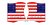 American flags motif 88 106th Regiment NYSV