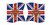 Epoch 1650 - 1900 Flags Set 400 3rd Battalion of the 1st Infantry Regiment Royal Scots King's Colour