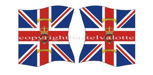 Flaggen Set 402 British 4th Infantry Regiment King's Colour