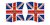 Epoch 1650 - 1900 Flags Set 402 British 4th Infantry Regiment King's Colour