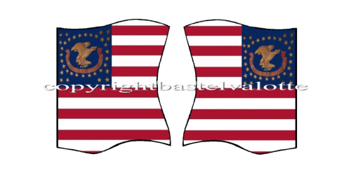 Amerikanische - Flaggen - Motiv 115