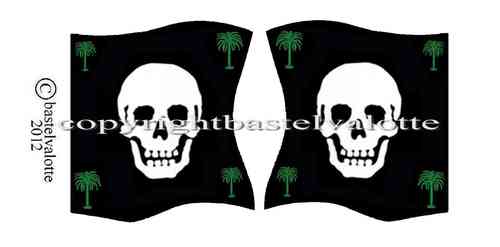 Piratenflaggen Set 002