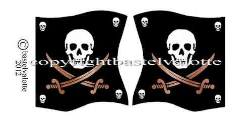 Piratenflaggen Set 007