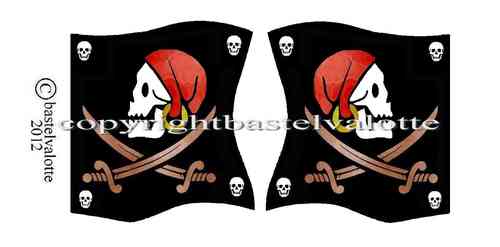 Piratenflaggen Set 008