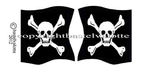 Piratenflaggen Set 015