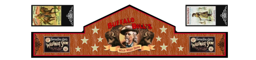 Westerhaus Aufkleber  - Buffalo Bill -