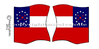 Amerikanische - Flaggen -  Motiv 028
