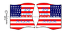 American flags  motif 57 14h Regiment NYSV