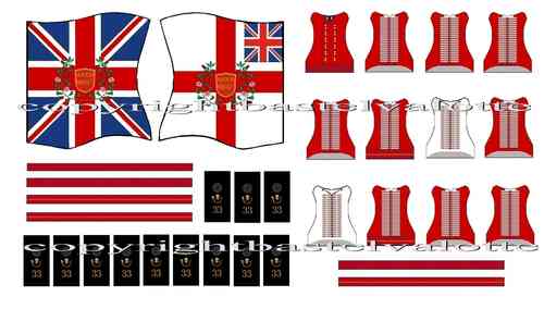 Britische Uniform Set 042