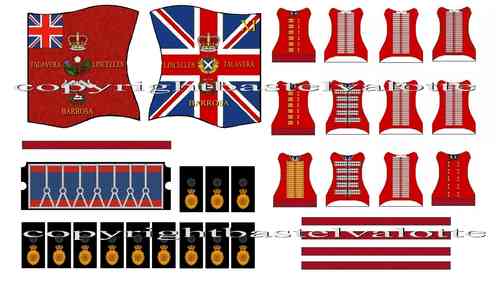 Britische Uniform Set 045