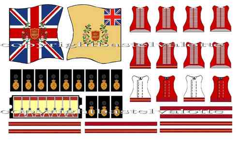 Britische Uniform Set 054