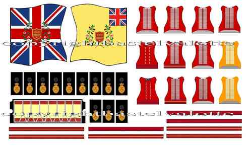 Britische Uniform Set 055
