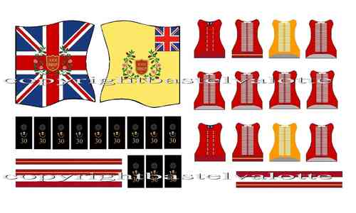 Britische Uniform Set 056