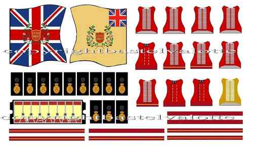 Britische Uniform Set 057