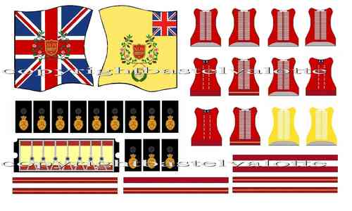 Britische Uniform Set 059