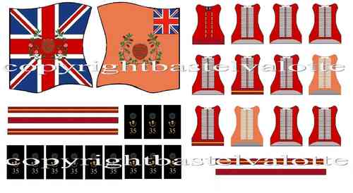 Britische Uniform Set 086