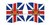 Flags Set 542 British Infantry 22nd Foot Regiment Austrian Succession & Seven Years' War