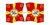 Flaggen Set 124 Prussia 4th Line Infantry Regiment Regimental Colour 1806