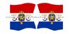 Flags Set 822 Dutch Hussars 8th Regiment 1815