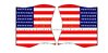 American flags-from Anno 1770 motif 134
