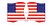 American flags-from Anno 1770 motif 136