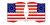 American flags-from Anno 1820 motif 139