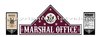 Western House sticker-Marshal Office-