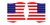 American flags motif 150 45th NYSV