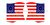 American flags motif 156 9th New York Voluntary Infantry