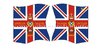 Flags Set 453 British 2nd Battalion of the 3rd Foot Guards Regiment 11th Companys Colour