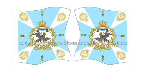 Flags Set 234  Prussia 59th Line Infantry Regiment Regimental Colour 1806