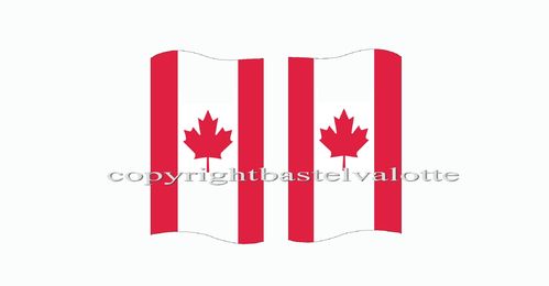 Flaggen Motiv  Kanada