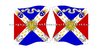 Flags Set 1016 French 116th German Line Infantry Regiment Royal Pologne Seven Years War