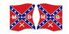 American flags motif 216 Morton Nord Virginia Regiment