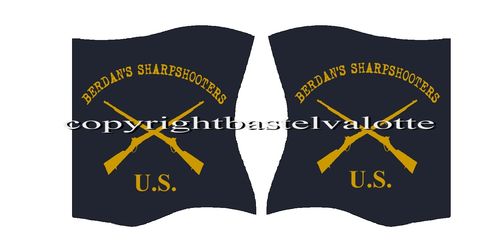 Amerikanische - Flaggen - Motiv 230  Sharpshooters