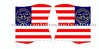 American flags-from  motif 209 4th US Colored Troops