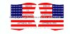 American flags-from  motif 231 Sharpshooters